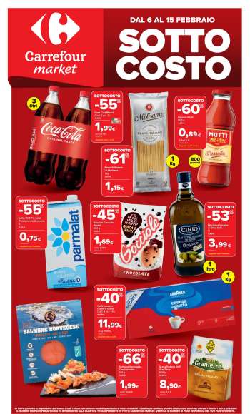 Volantino Carrefour - 6/2/2026 - 15/2/2026.