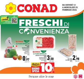 Volantino Conad - 12/2/2026 - 25/2/2026.