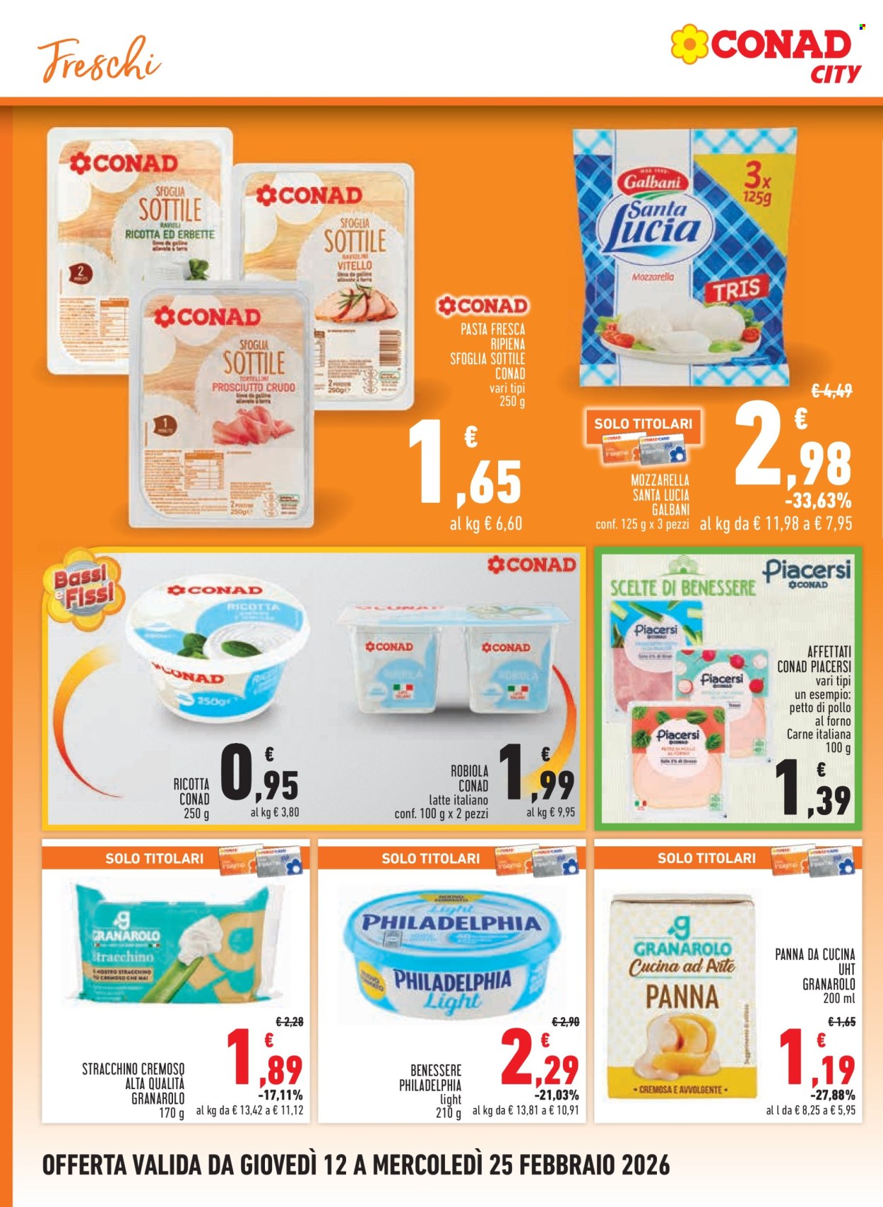 Volantino Conad - 12/2/2026 - 25/2/2026. Pagina 8