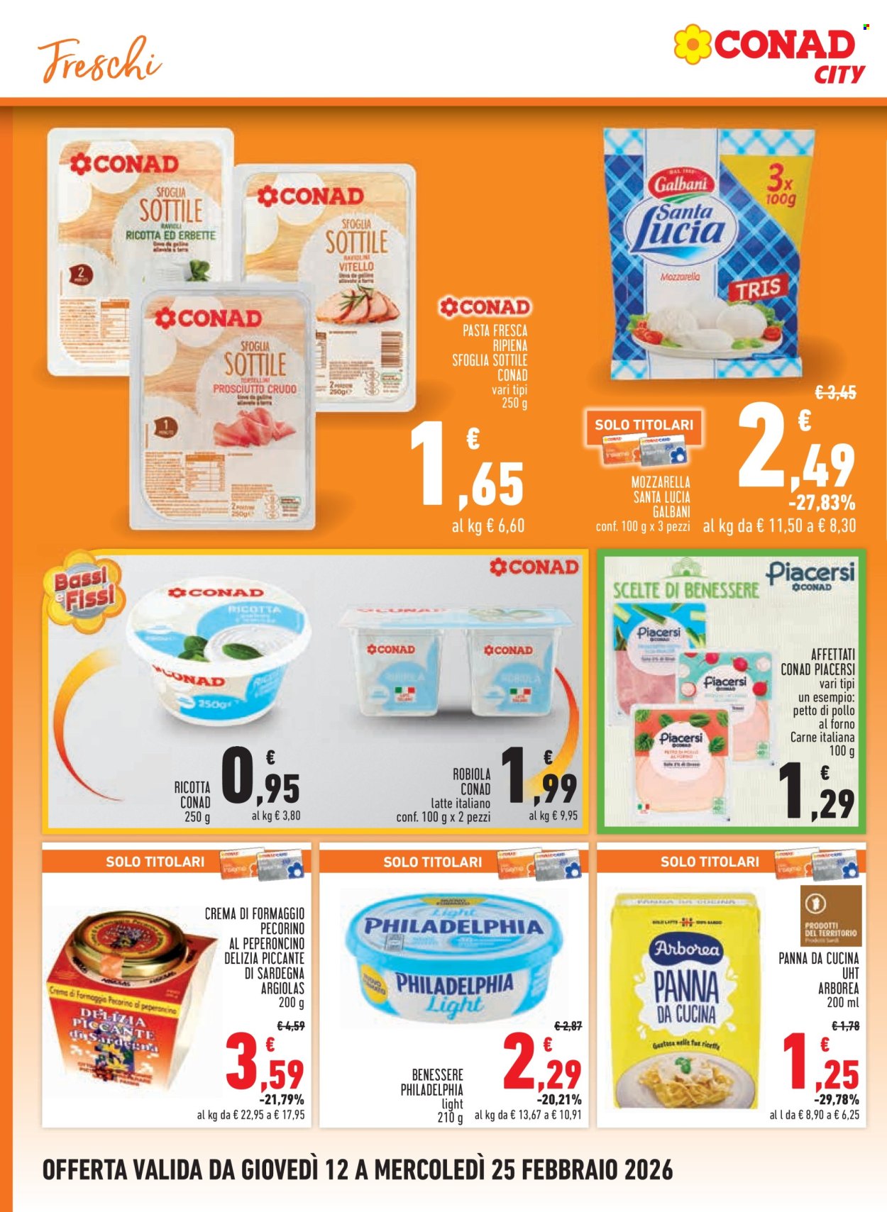 Volantino Conad - 12/2/2026 - 25/2/2026. Pagina 8