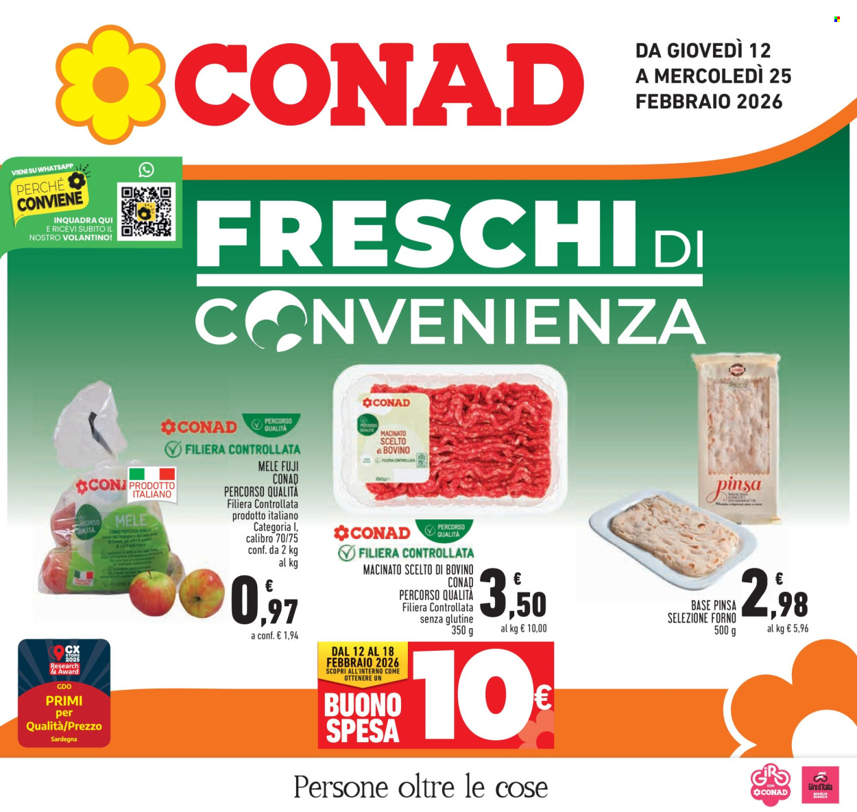Volantino Conad - 12/2/2026 - 25/2/2026. Pagina 1