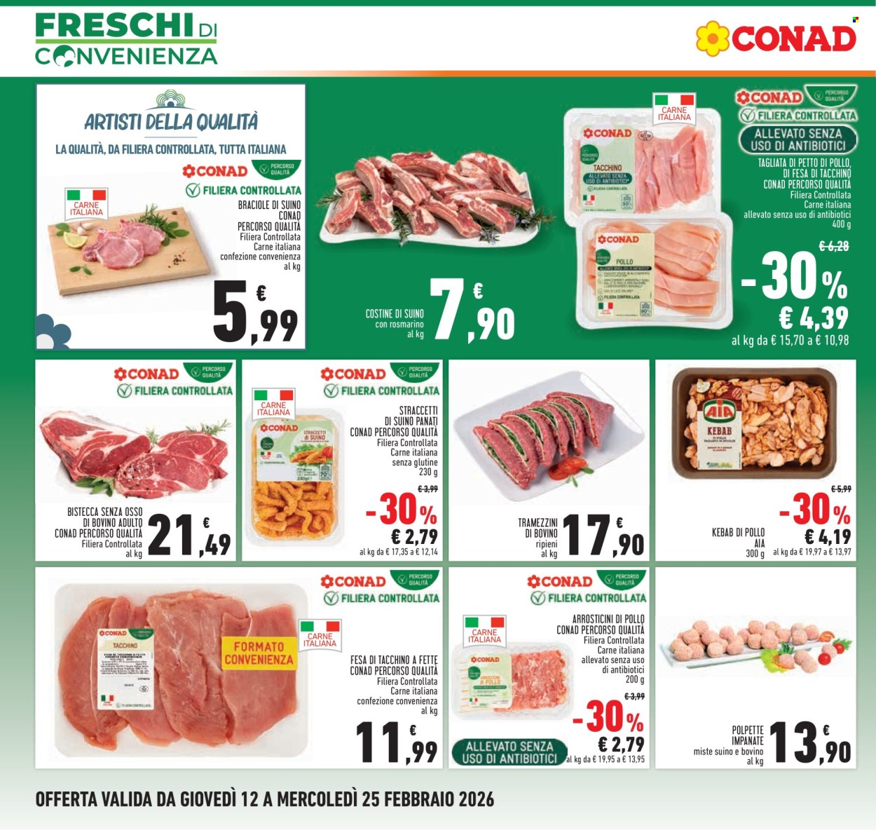Volantino Conad - 12/2/2026 - 25/2/2026. Pagina 4