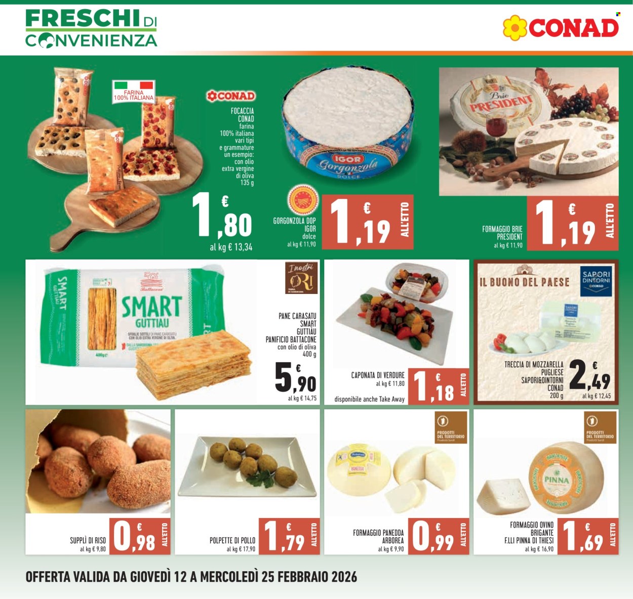 Volantino Conad - 12/2/2026 - 25/2/2026. Pagina 6