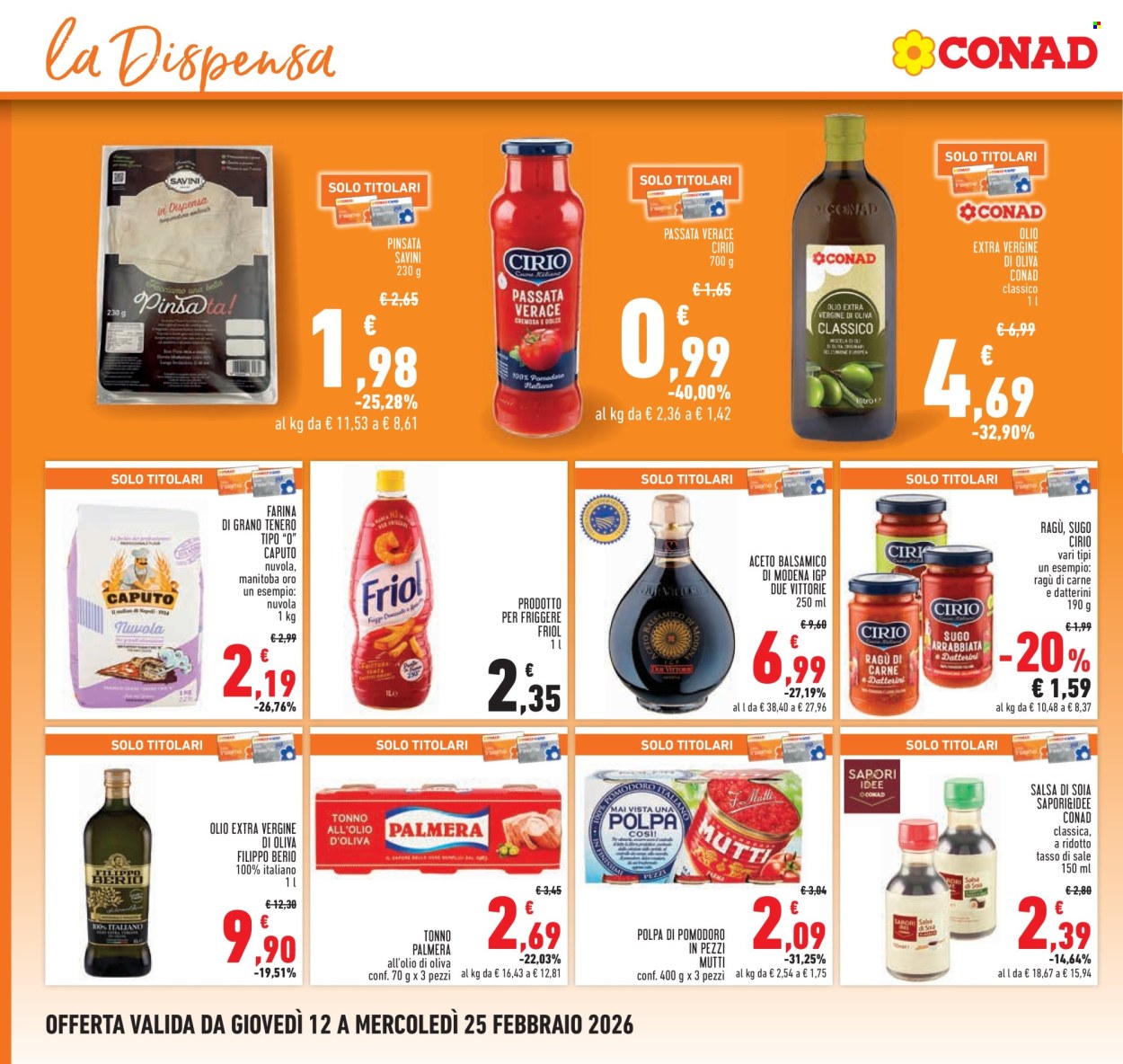 Volantino Conad - 12/2/2026 - 25/2/2026. Pagina 14