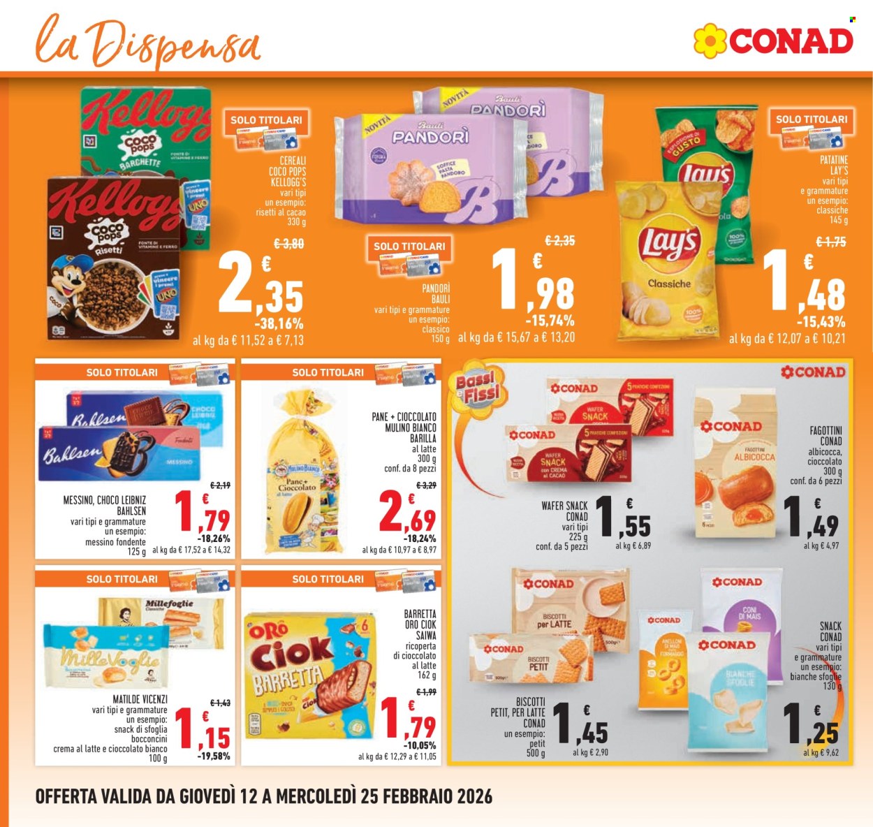 Volantino Conad - 12/2/2026 - 25/2/2026. Pagina 18