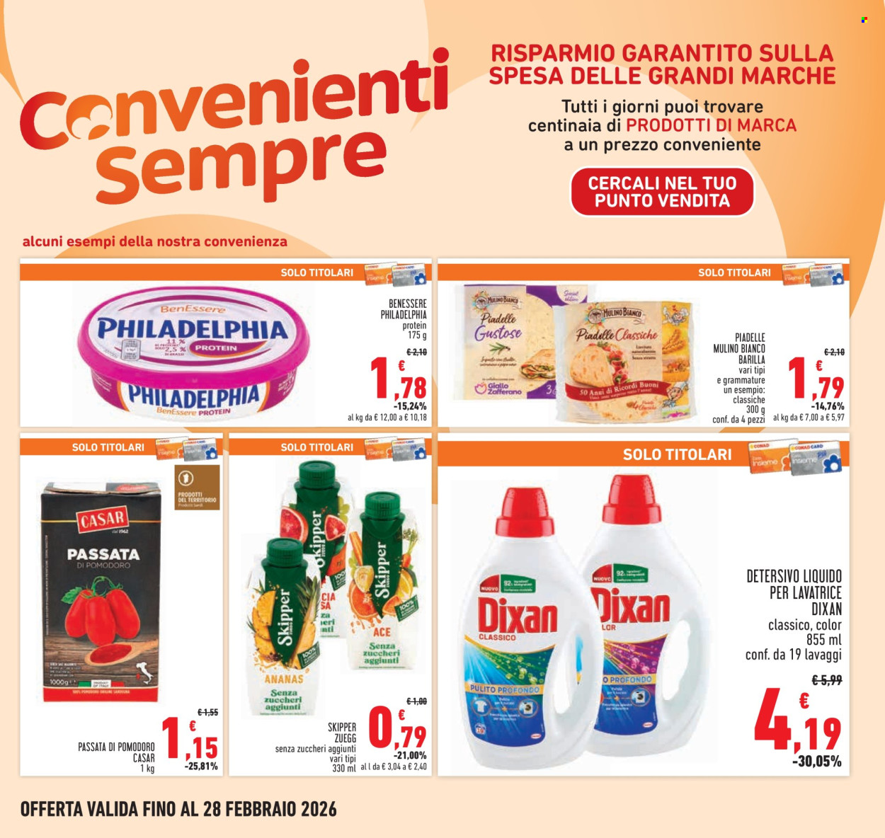 Volantino Conad - 12/2/2026 - 25/2/2026. Pagina 23