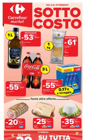 Volantino Carrefour - 6/2/2026 - 15/2/2026.