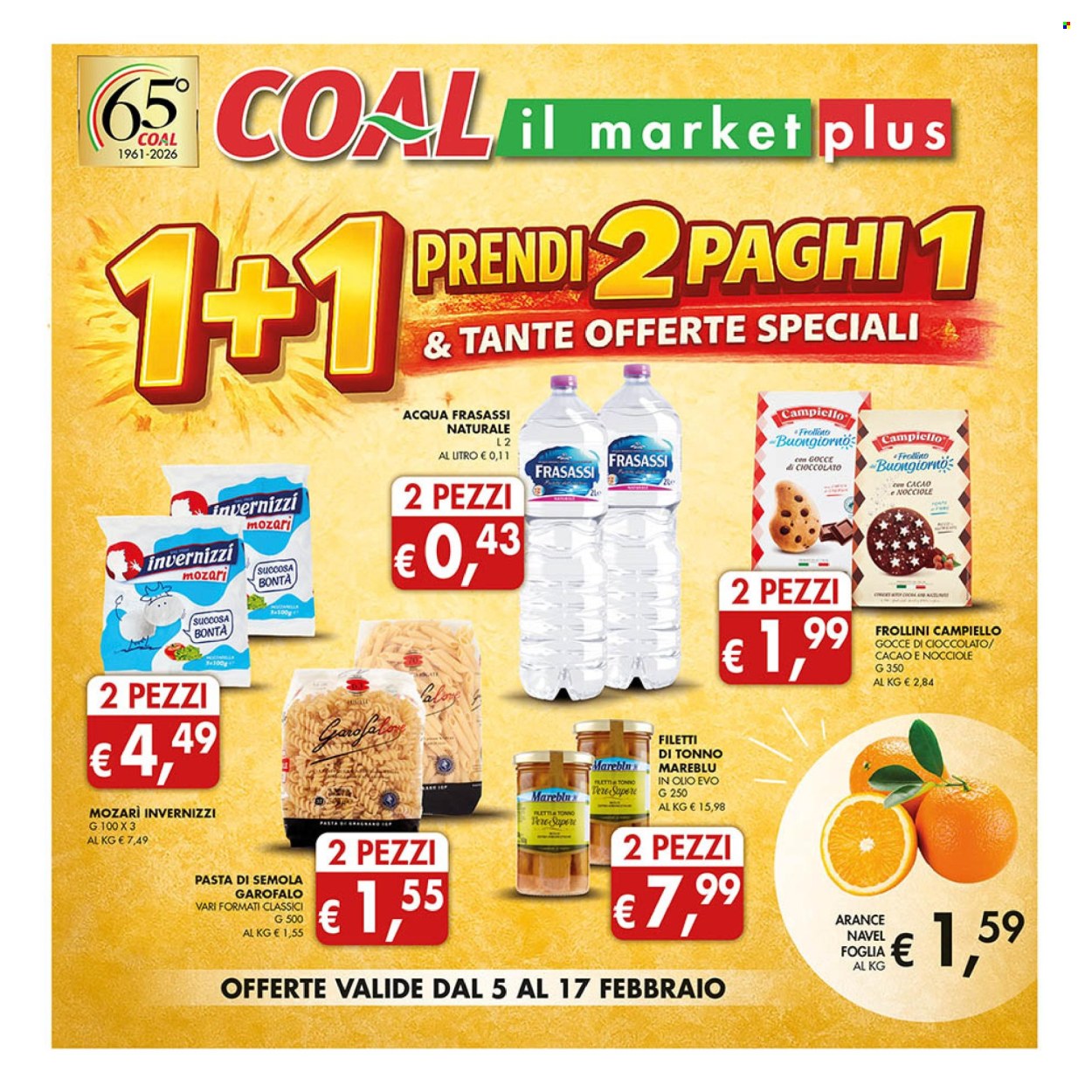 Volantino COAL - 5/2/2026 - 17/2/2026. Pagina 1