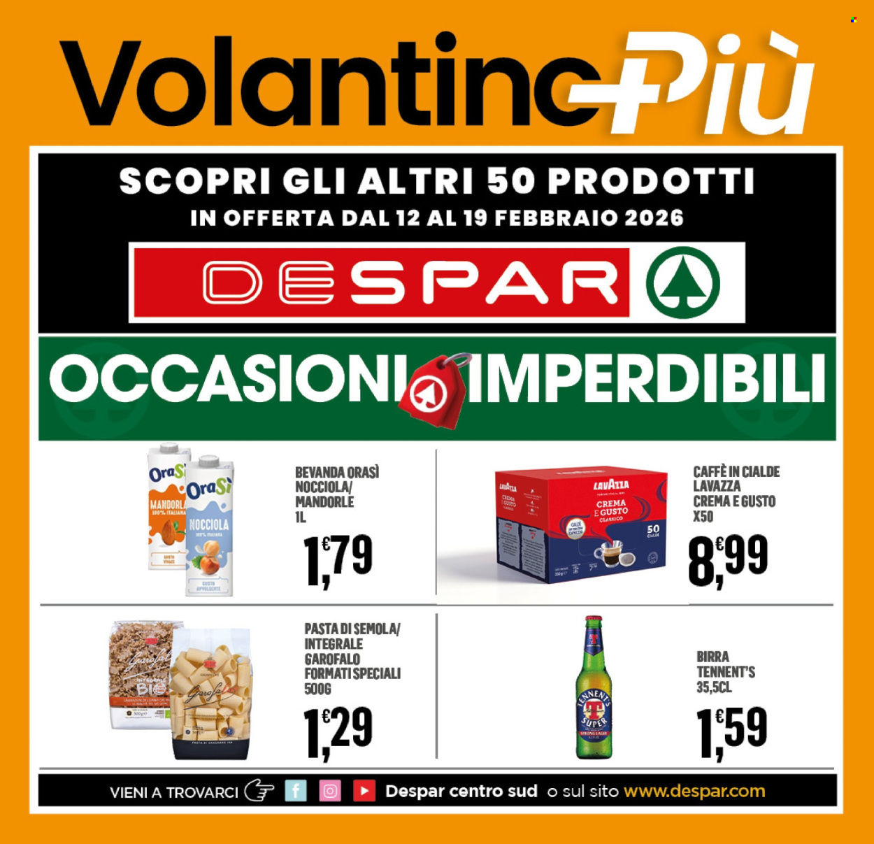 Volantino Despar - 12/2/2026 - 19/2/2026. Pagina 16