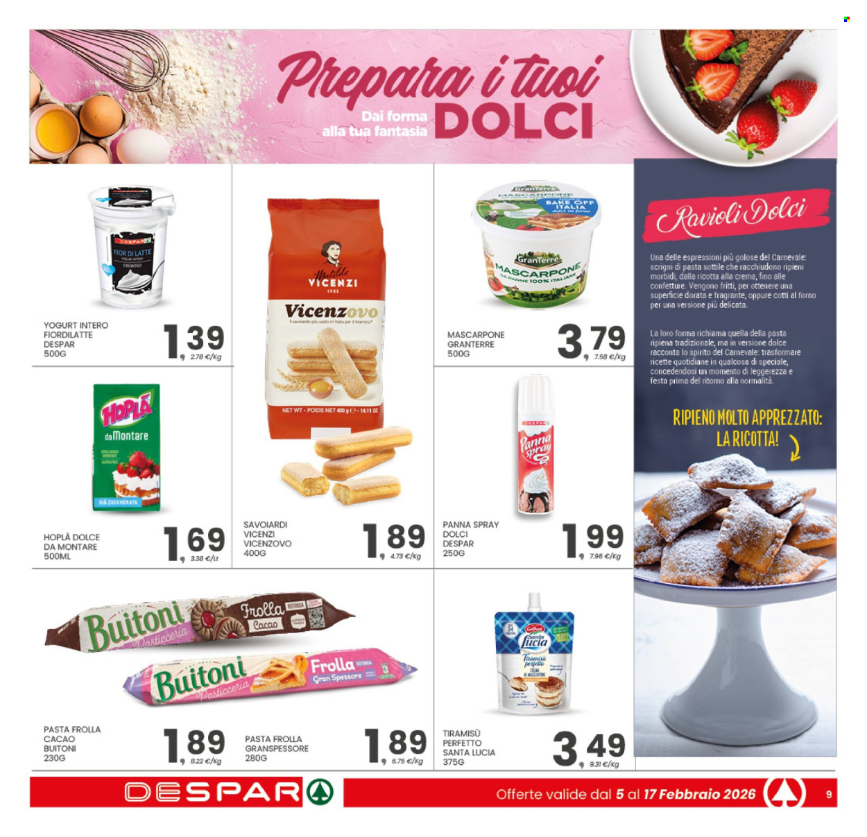 Volantino Despar - 5/2/2026 - 17/2/2026. Pagina 9