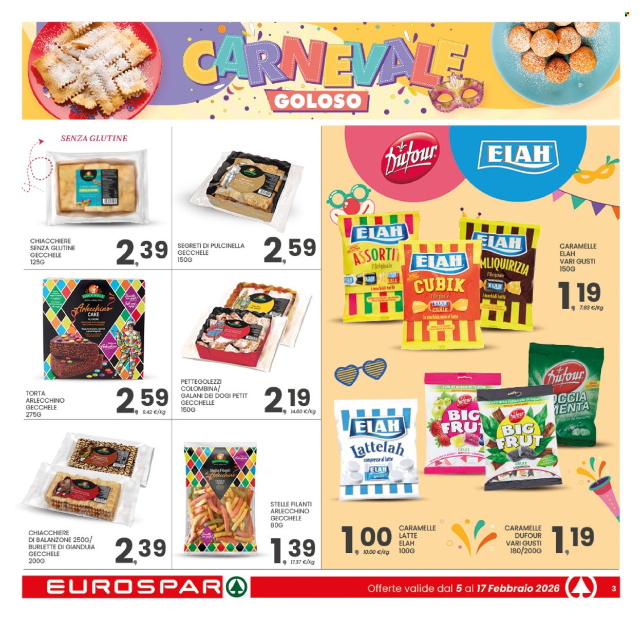Volantino Eurospar - 5/2/2026 - 17/2/2026. Pagina 3