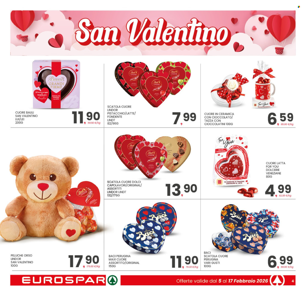 Volantino Eurospar - 5/2/2026 - 17/2/2026. Pagina 4