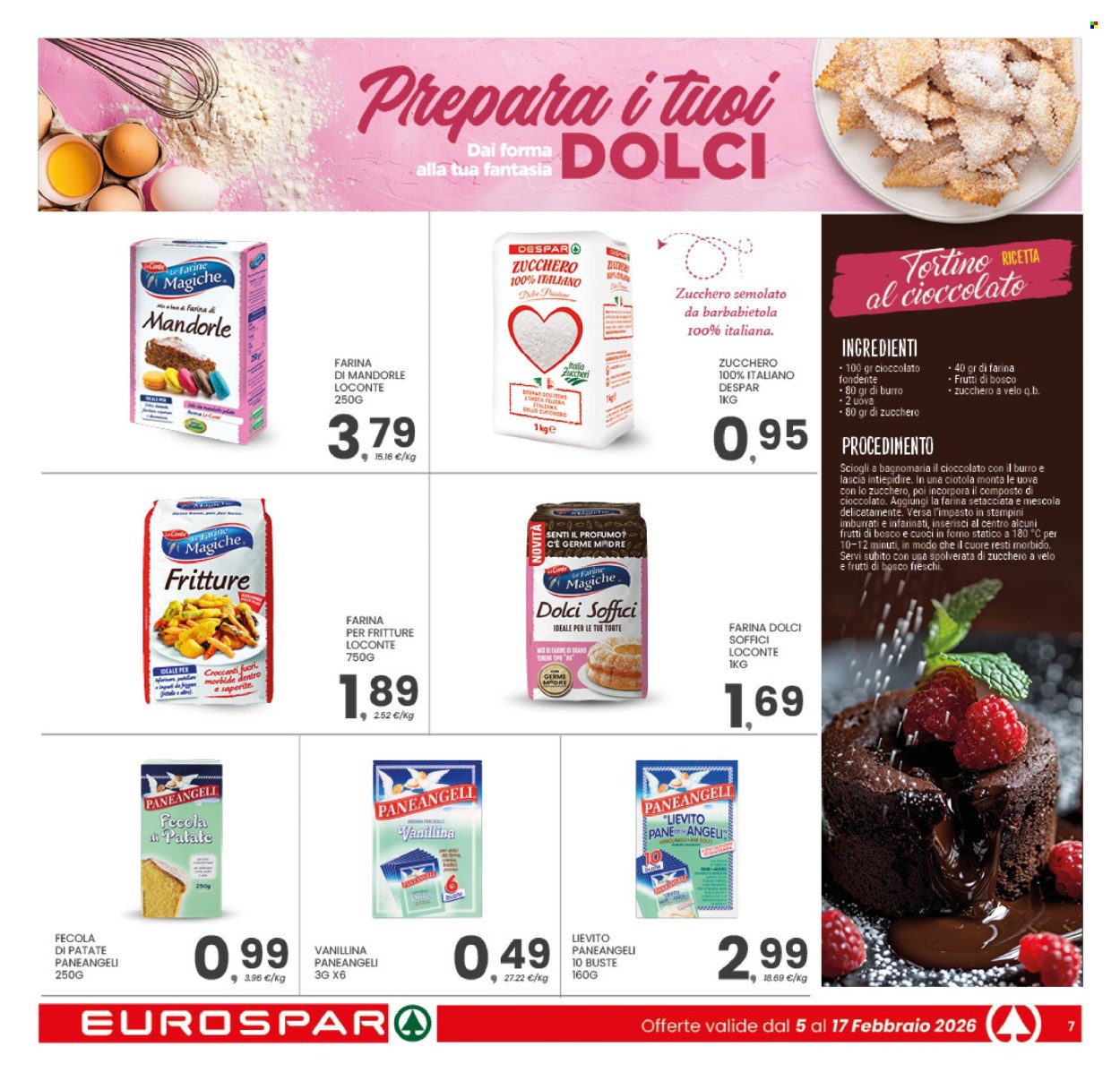 Volantino Eurospar - 5/2/2026 - 17/2/2026. Pagina 7