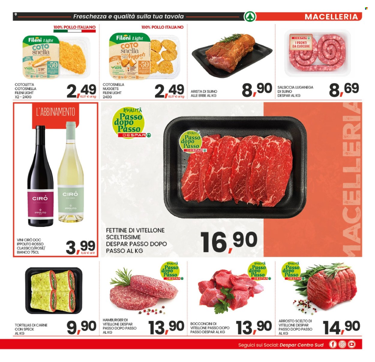 Volantino Eurospar - 12/2/2026 - 19/2/2026. Pagina 9