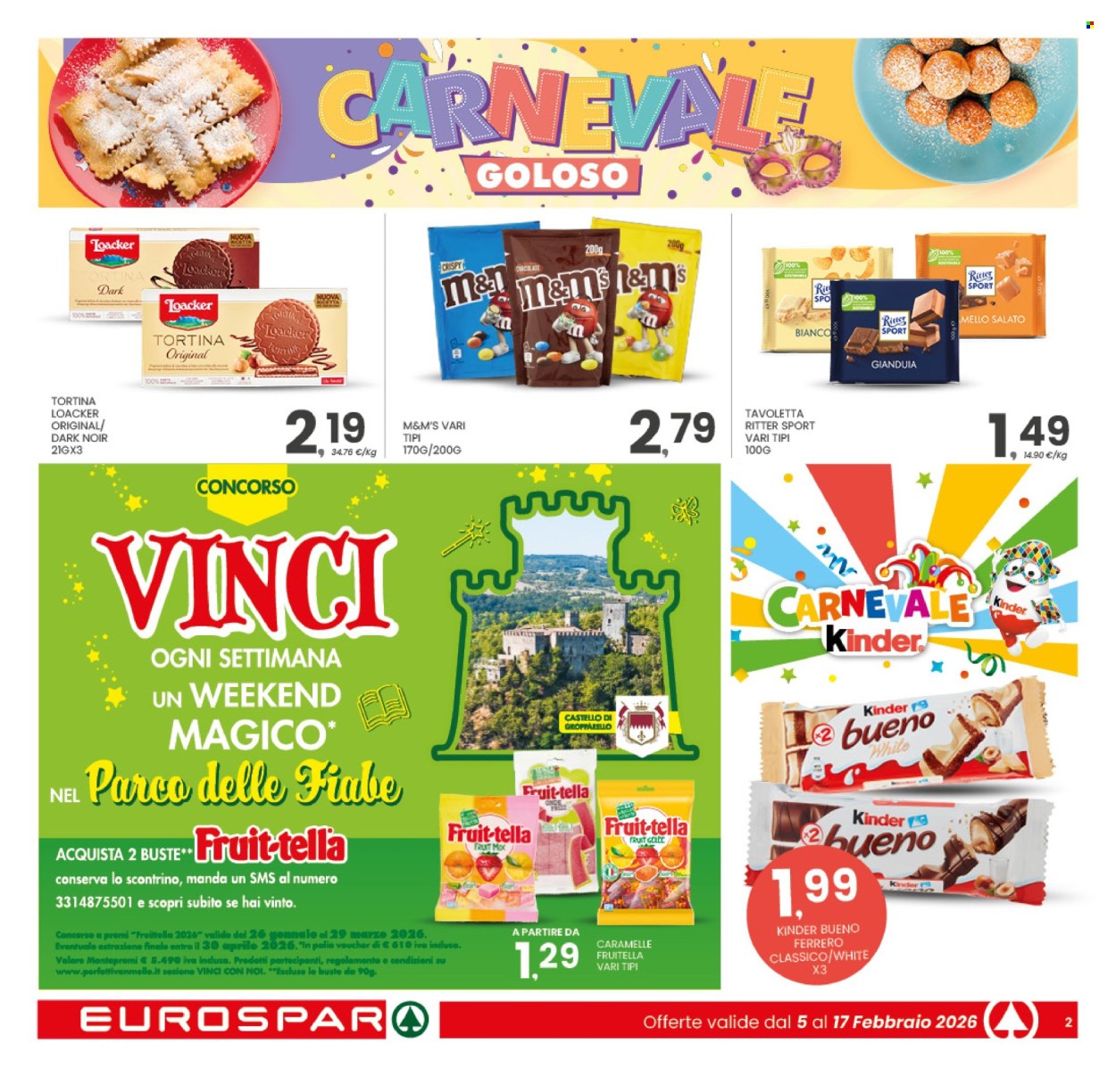 Volantino Eurospar - 12/2/2026 - 19/2/2026. Pagina 27