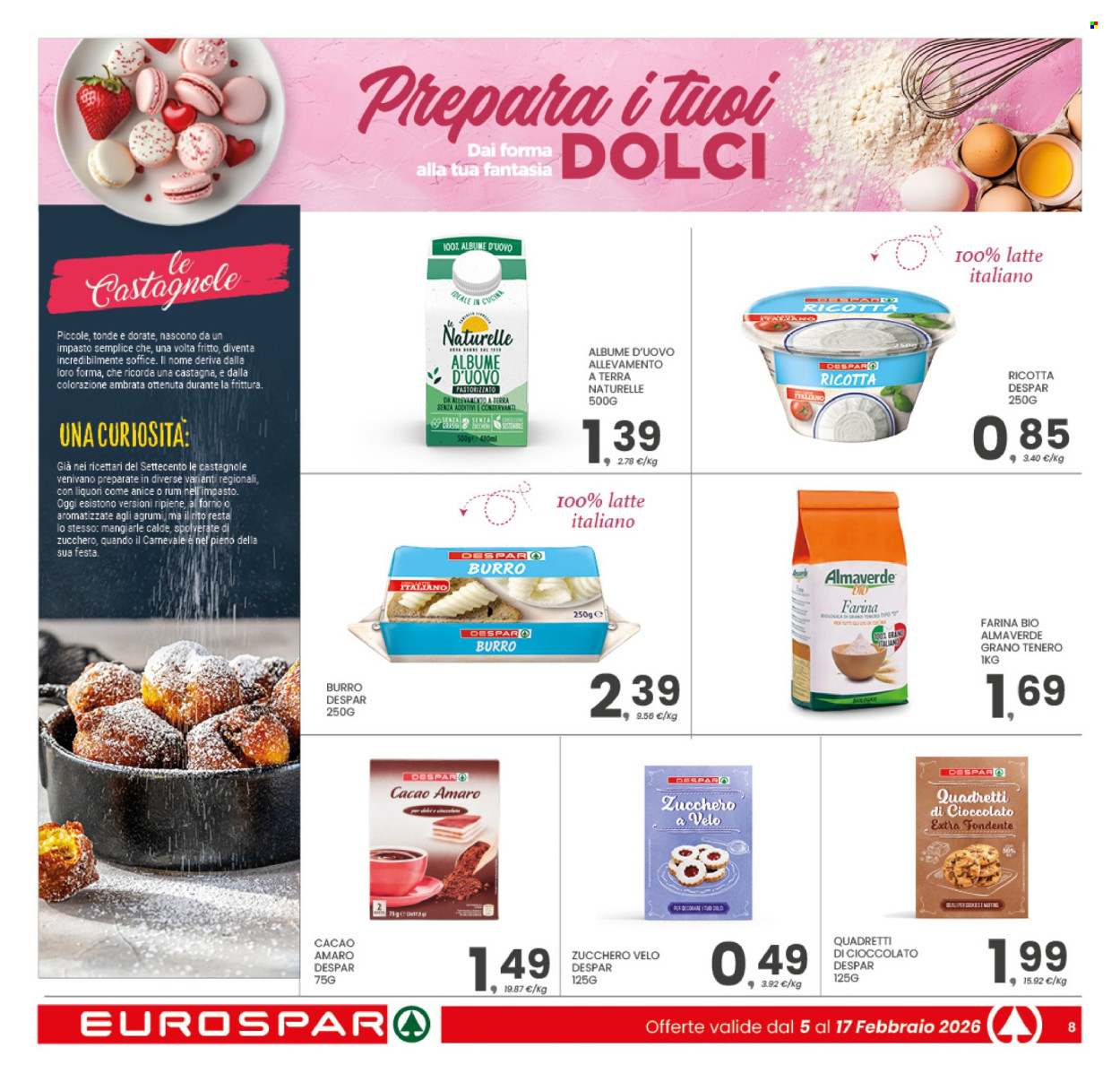 Volantino Eurospar - 12/2/2026 - 19/2/2026. Pagina 33