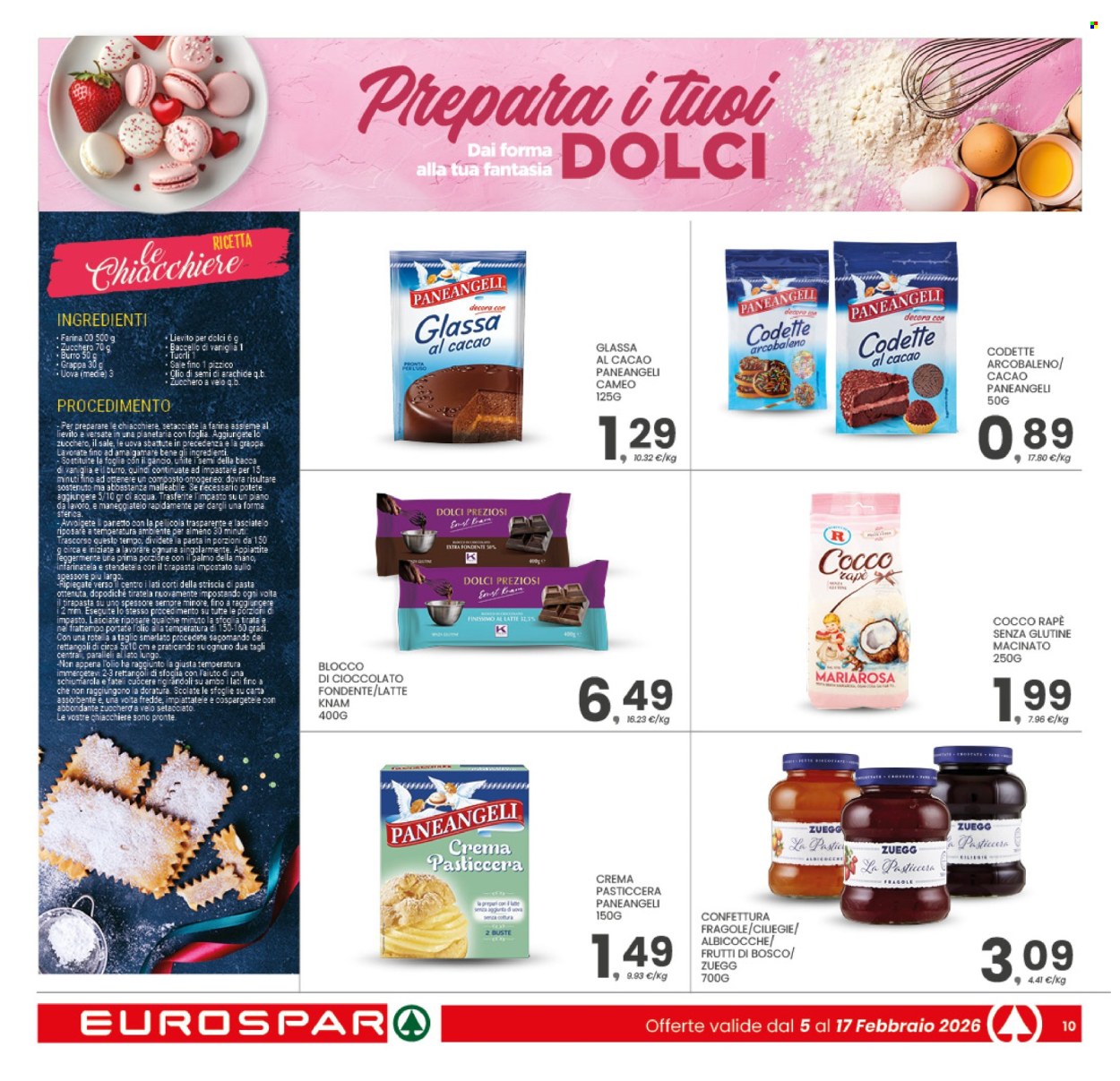 Volantino Eurospar - 12/2/2026 - 19/2/2026. Pagina 35