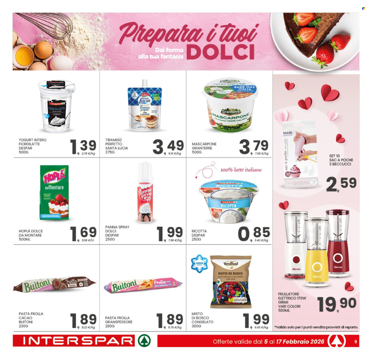 Volantino Interspar - 5/2/2026 - 17/2/2026. Pagina 9