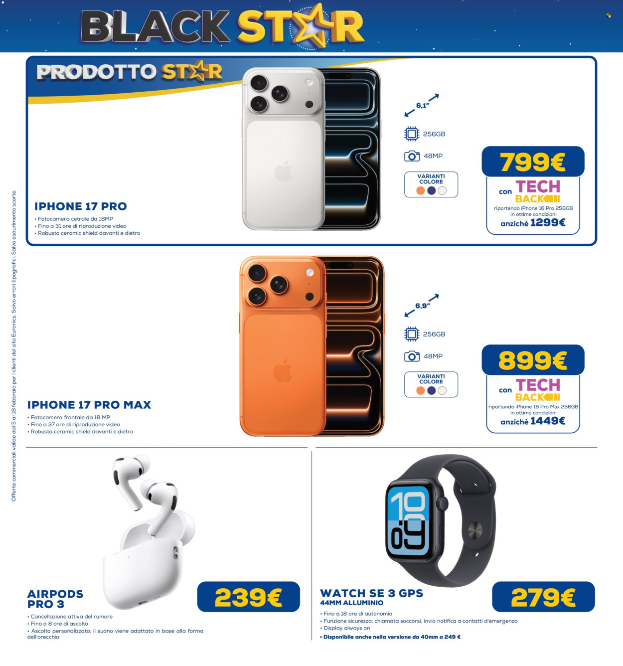 Volantino Euronics - 5/2/2026 - 18/2/2026. Pagina 3