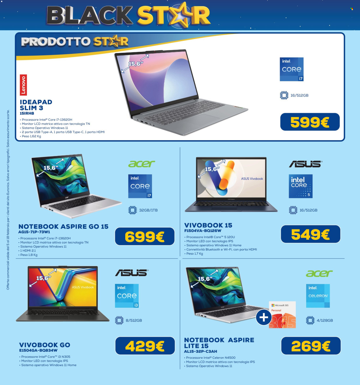 Volantino Euronics - 5/2/2026 - 18/2/2026. Pagina 11