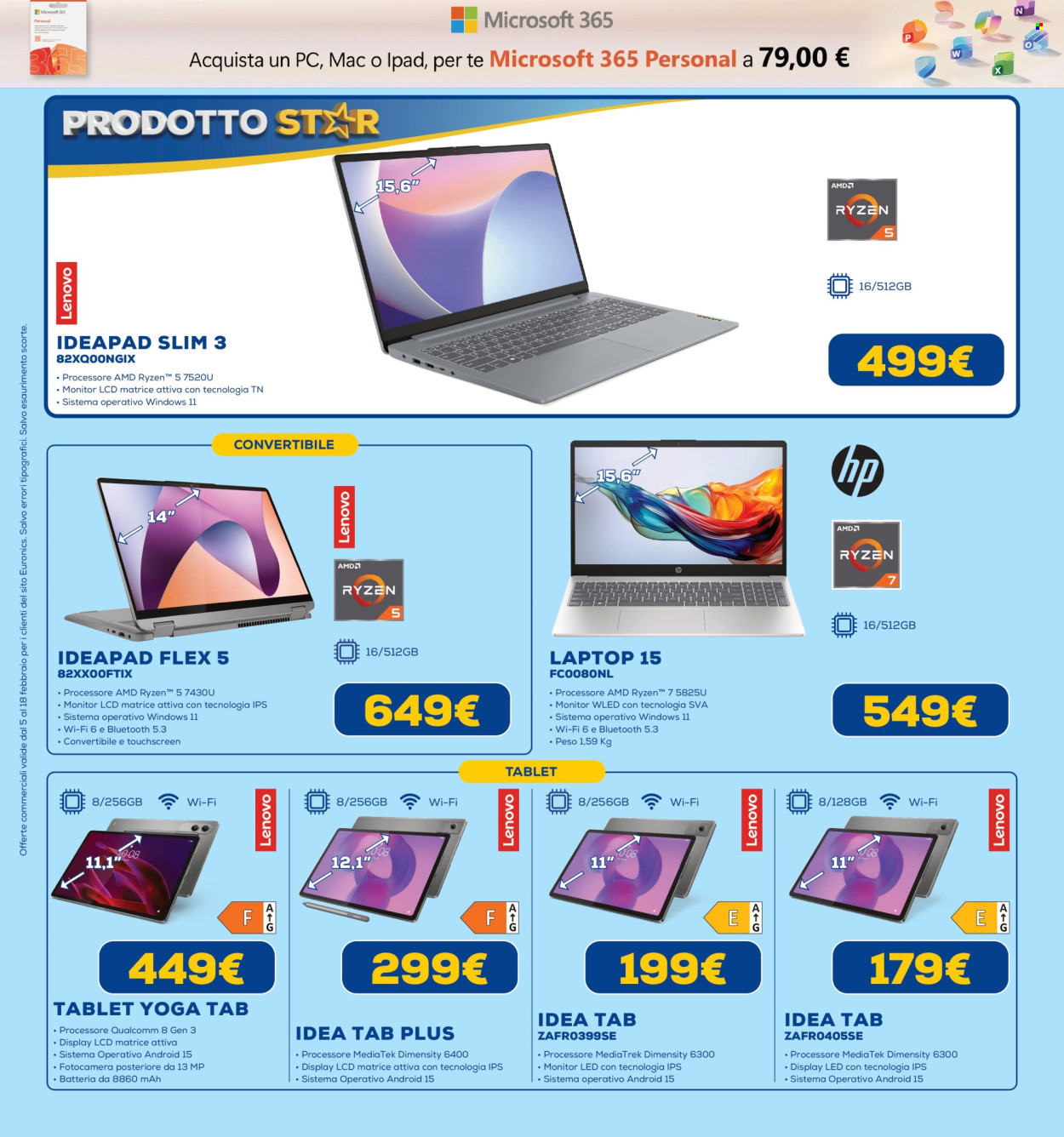 Volantino Euronics - 5/2/2026 - 18/2/2026. Pagina 12