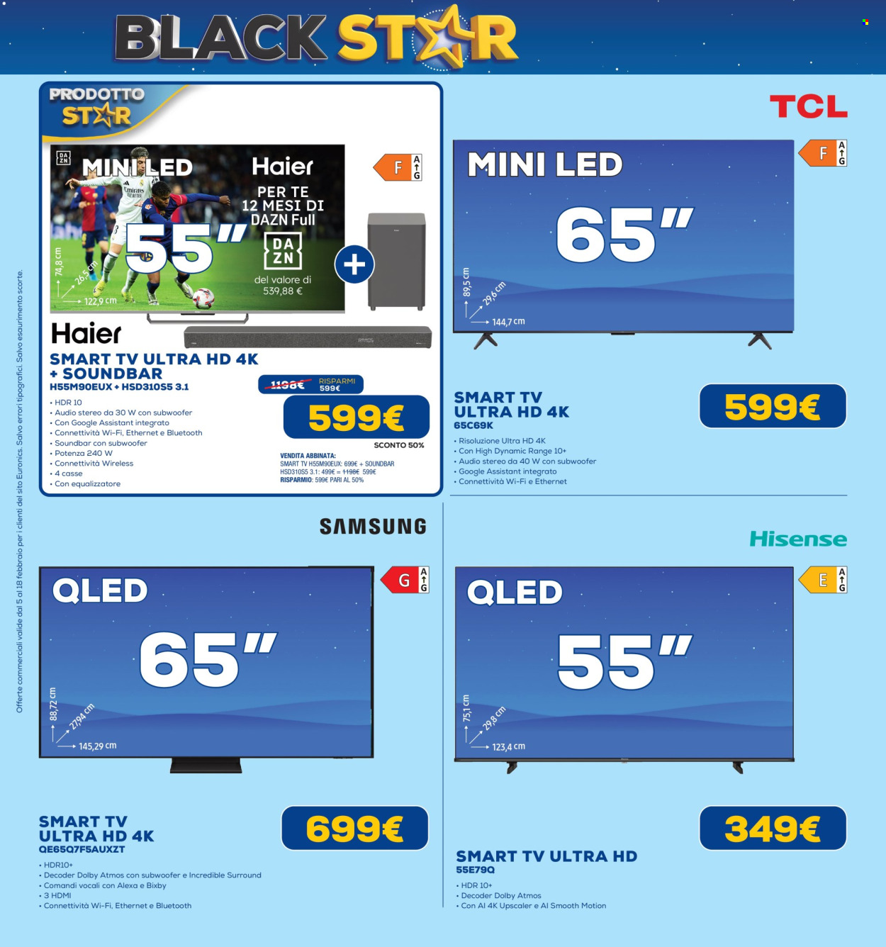 Volantino Euronics - 5/2/2026 - 18/2/2026. Pagina 19