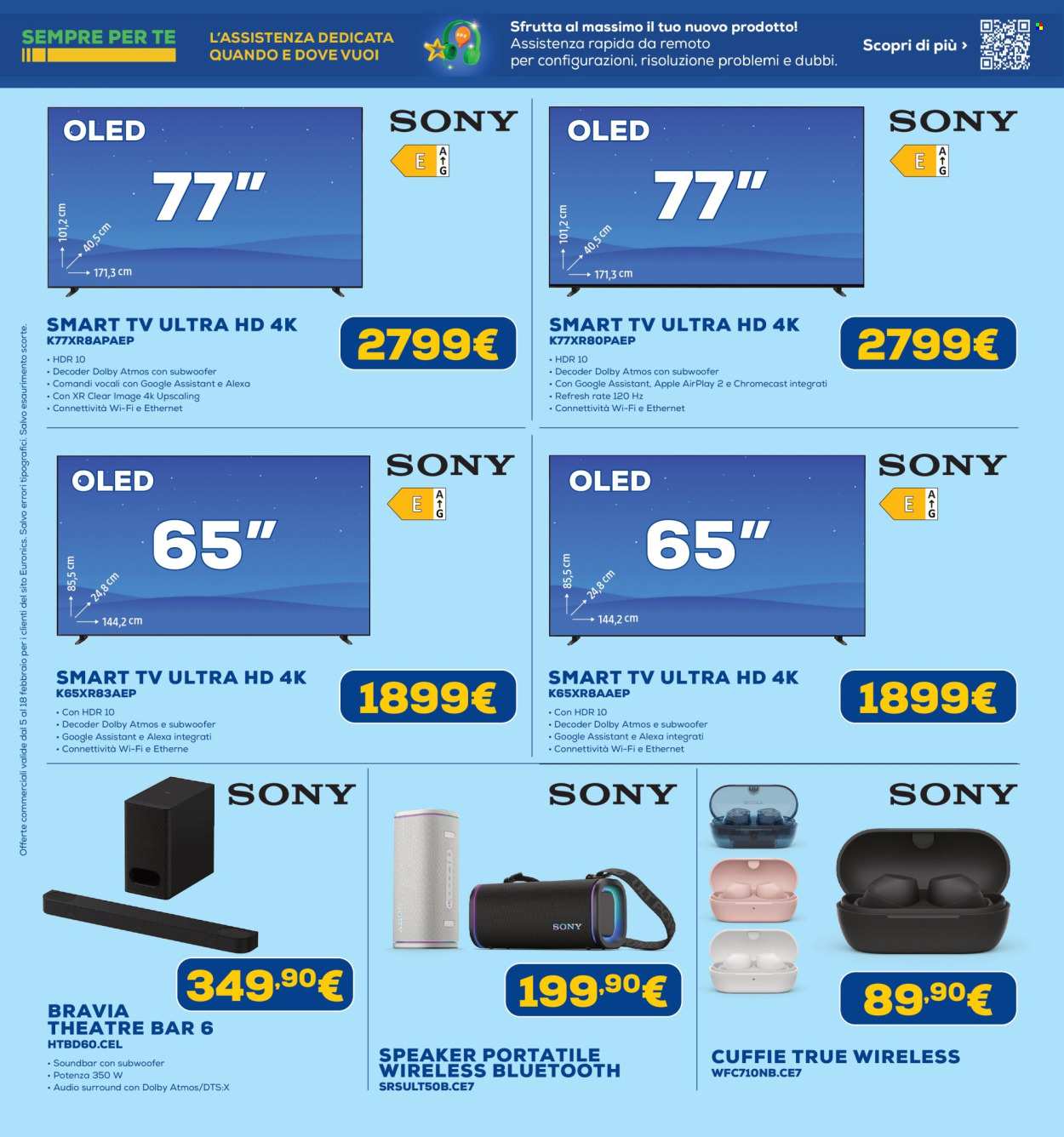 Volantino Euronics - 5/2/2026 - 18/2/2026. Pagina 22