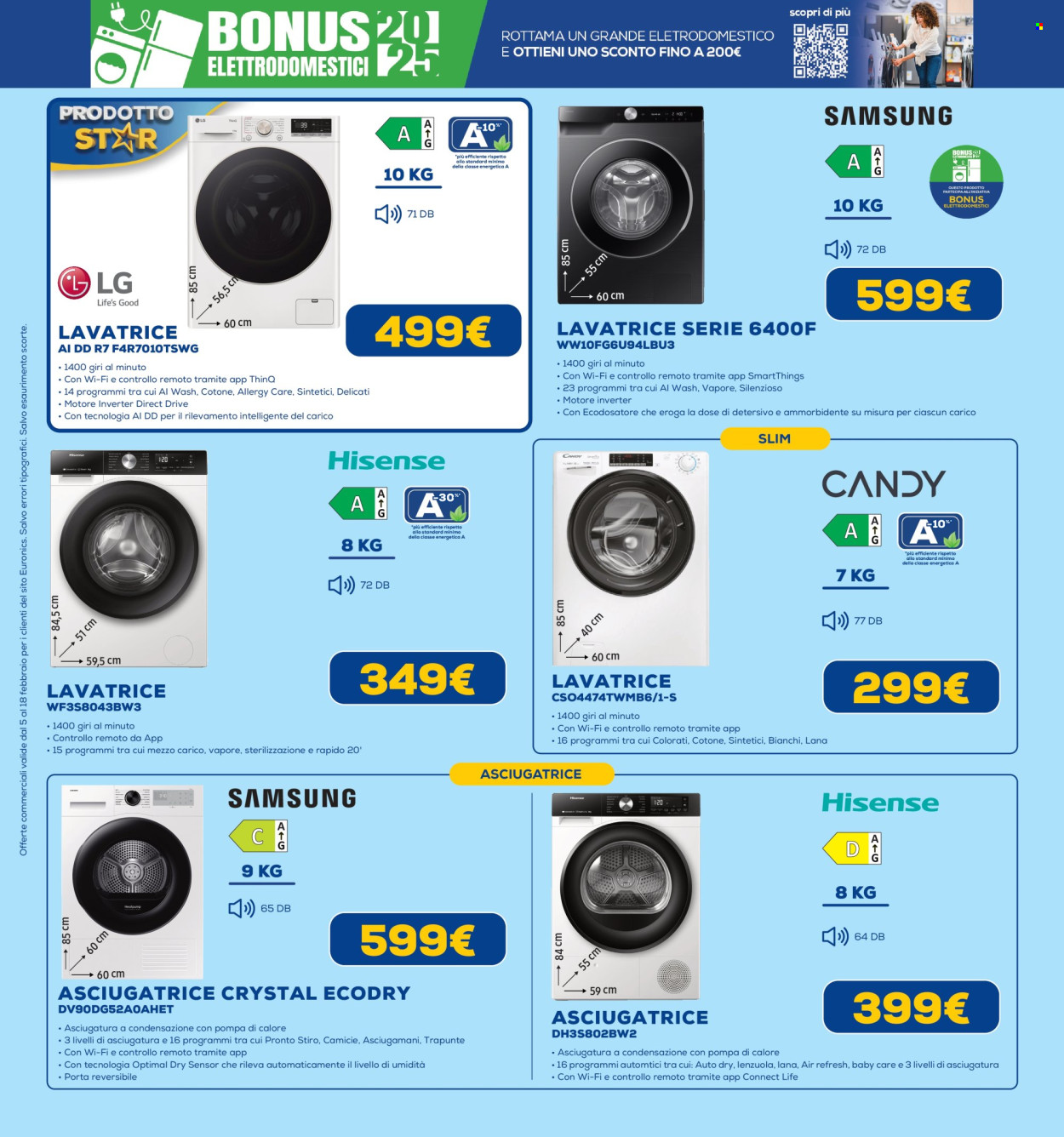 Volantino Euronics - 5/2/2026 - 18/2/2026. Pagina 34