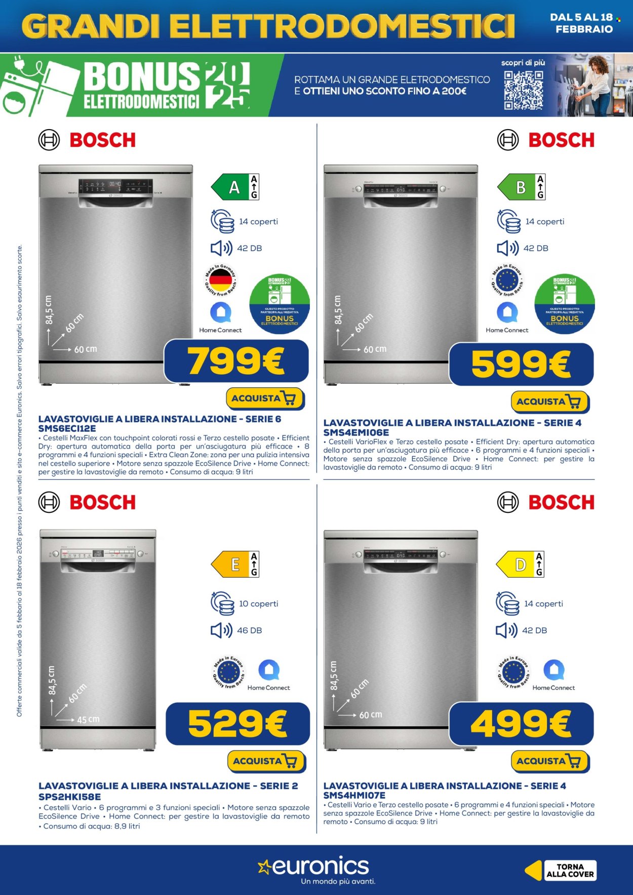 Volantino Euronics - 5/2/2026 - 18/2/2026. Pagina 3