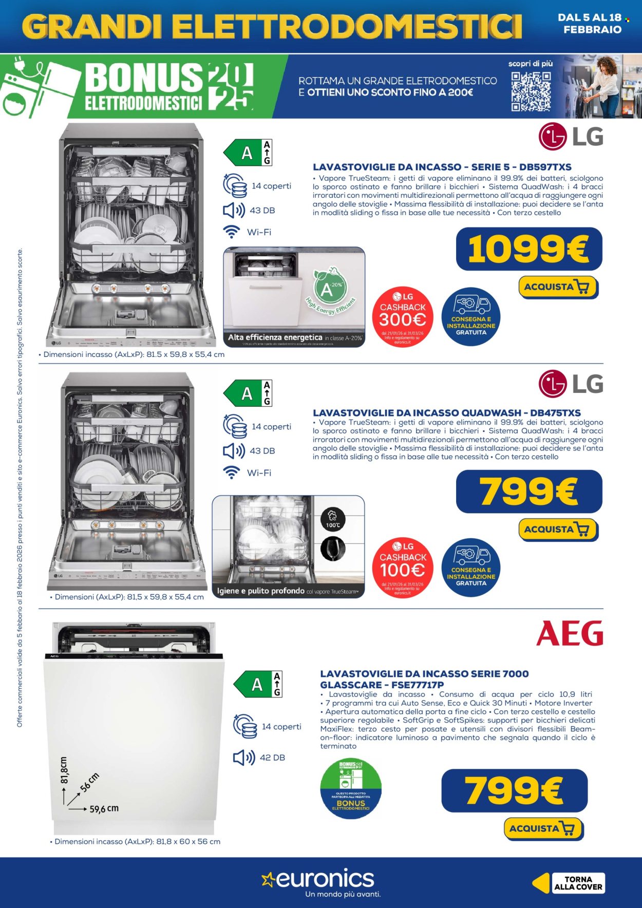 Volantino Euronics - 5/2/2026 - 18/2/2026. Pagina 8