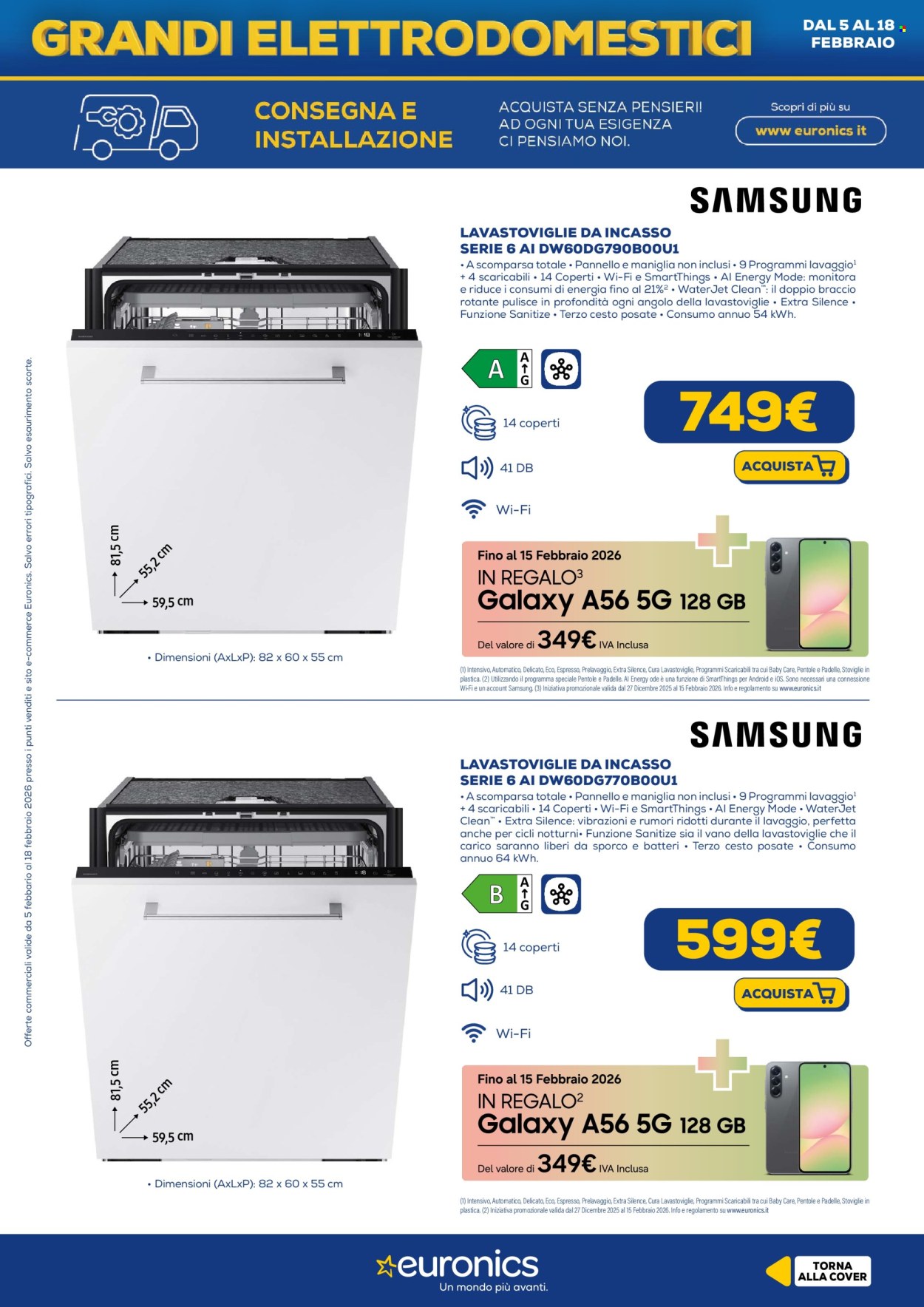 Volantino Euronics - 5/2/2026 - 18/2/2026. Pagina 9