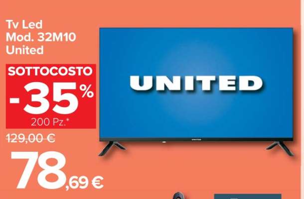 Tv Led Mod. 32M10 United