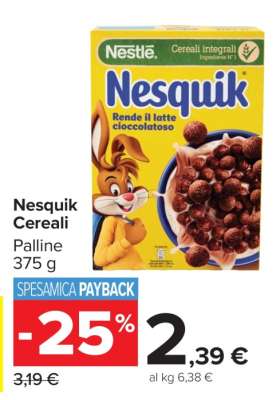 NESQUIK Cereali