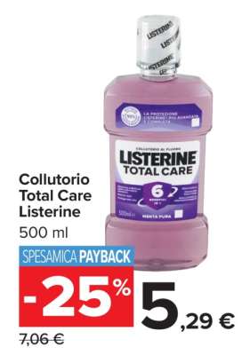 Collutorio Total Care Listerine
