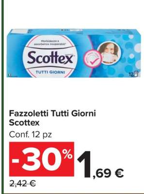 Fazzoletti Tutti Giorni Scottex