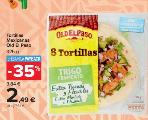 Tortillas Mexicanas Old El Paso