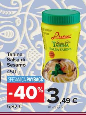 Luxor Tahina Salsa di Sesamo