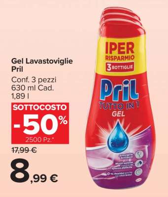 Gel Lavastoviglie Pril