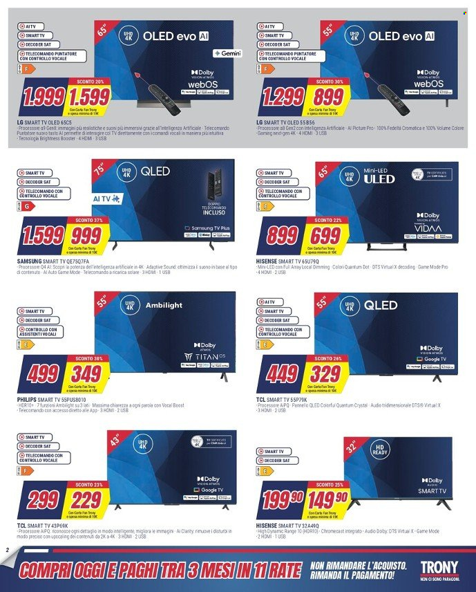 Volantino Trony - 5/2/2026 - 18/2/2026. Pagina 2