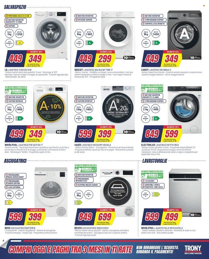 Volantino Trony - 5/2/2026 - 18/2/2026. Pagina 4