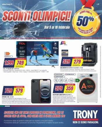Volantino Trony - 5/2/2026 - 18/2/2026.