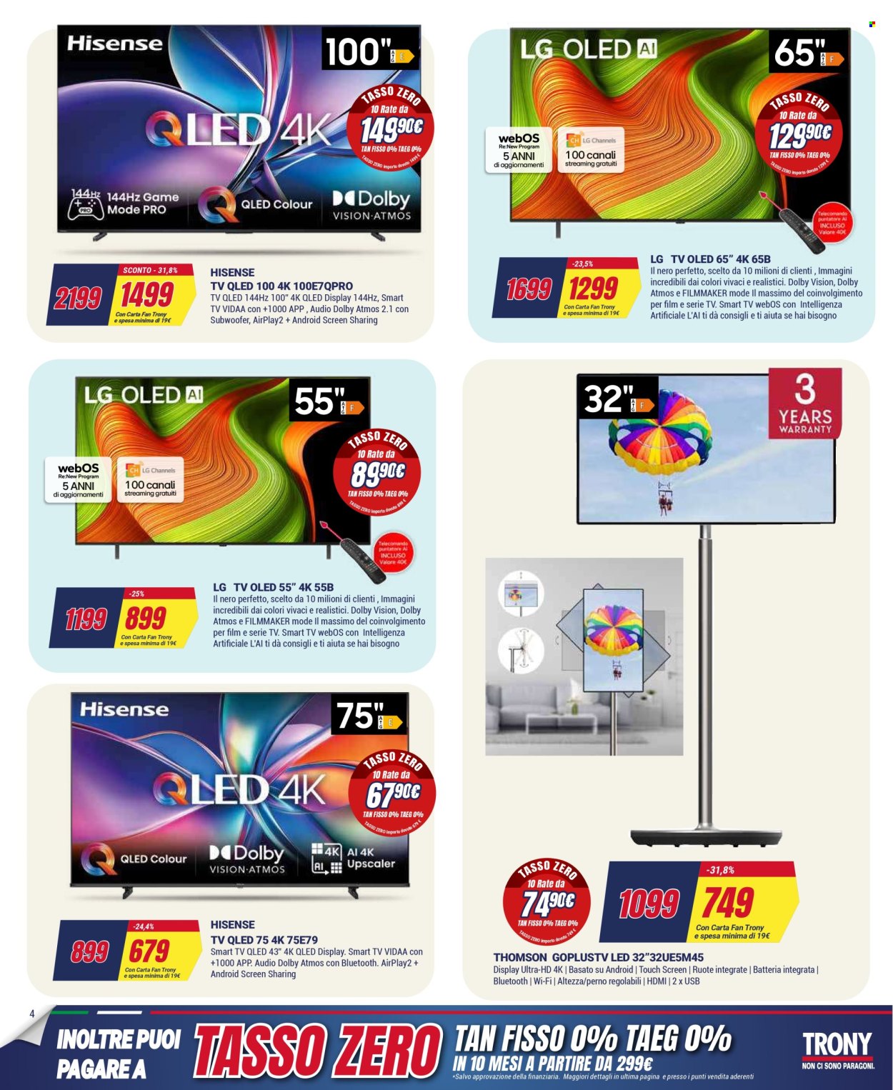Volantino Trony - 5/2/2026 - 18/2/2026. Pagina 4