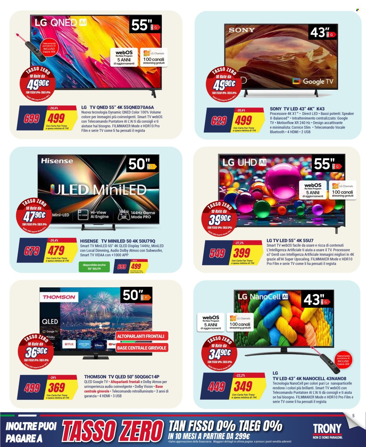 Volantino Trony - 5/2/2026 - 18/2/2026. Pagina 5