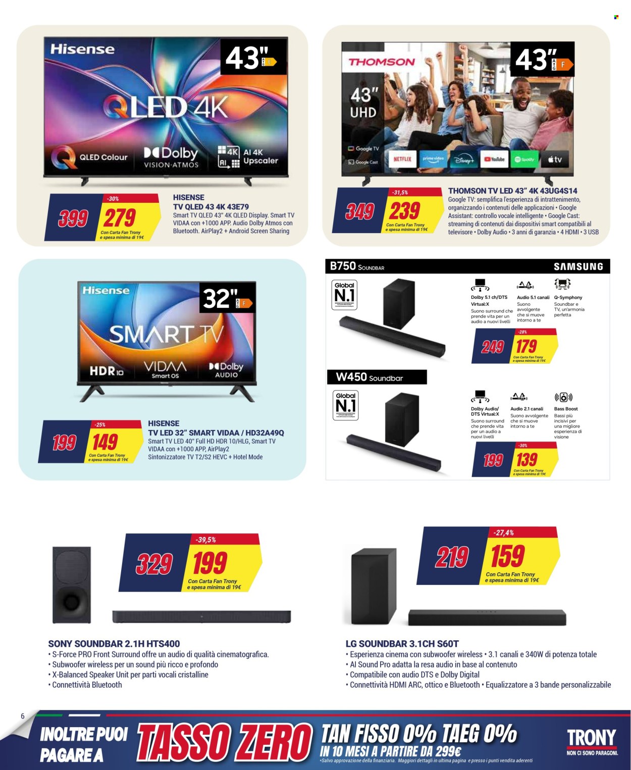 Volantino Trony - 5/2/2026 - 18/2/2026. Pagina 6