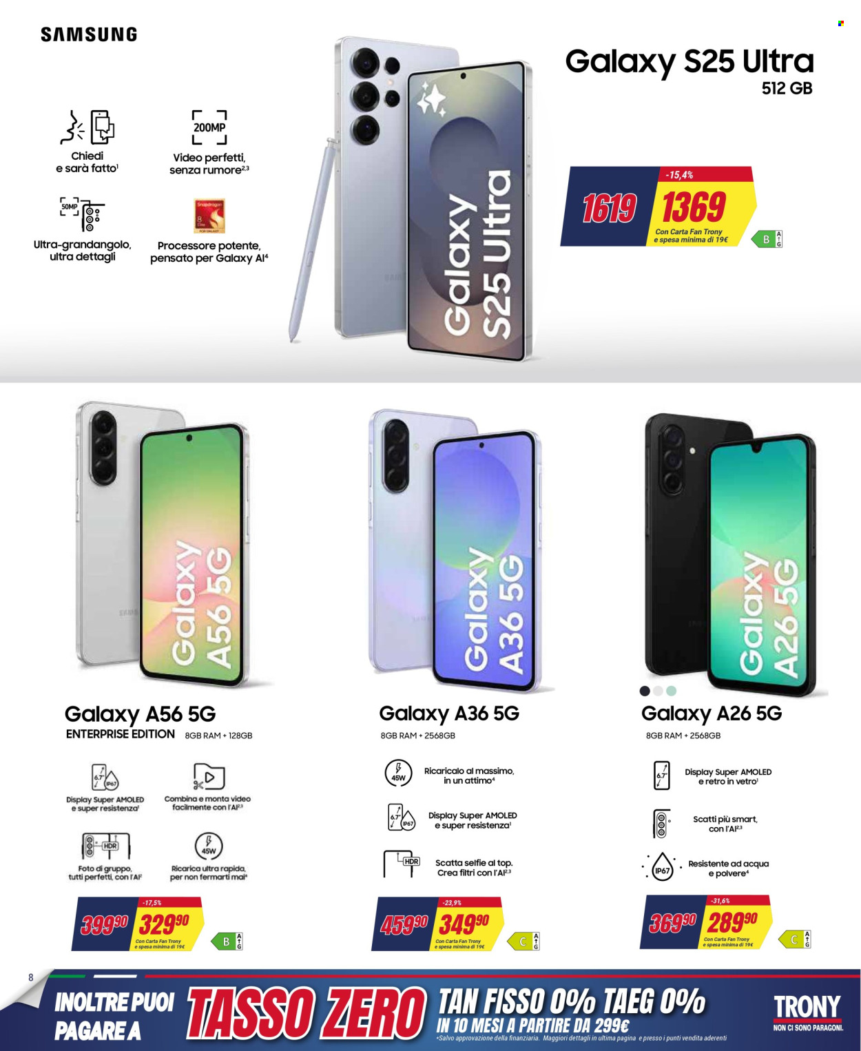 Volantino Trony - 5/2/2026 - 18/2/2026. Pagina 8