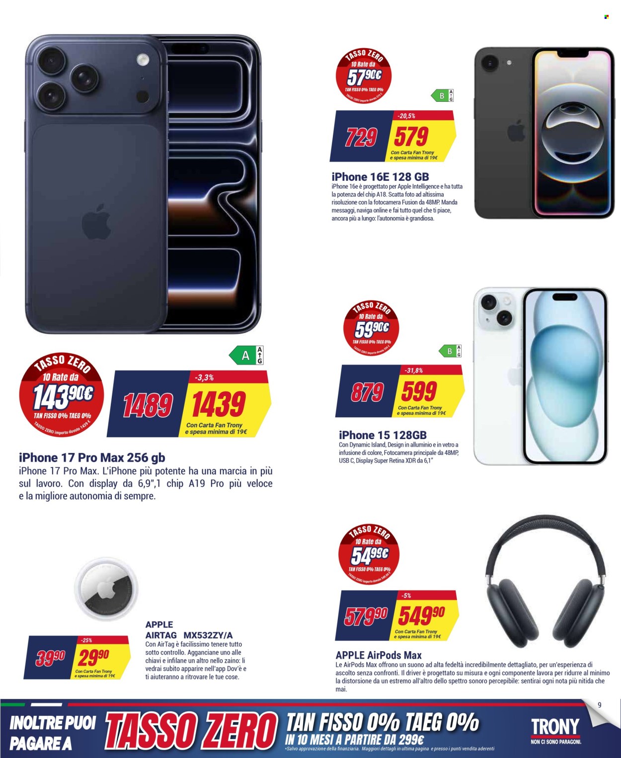Volantino Trony - 5/2/2026 - 18/2/2026. Pagina 9