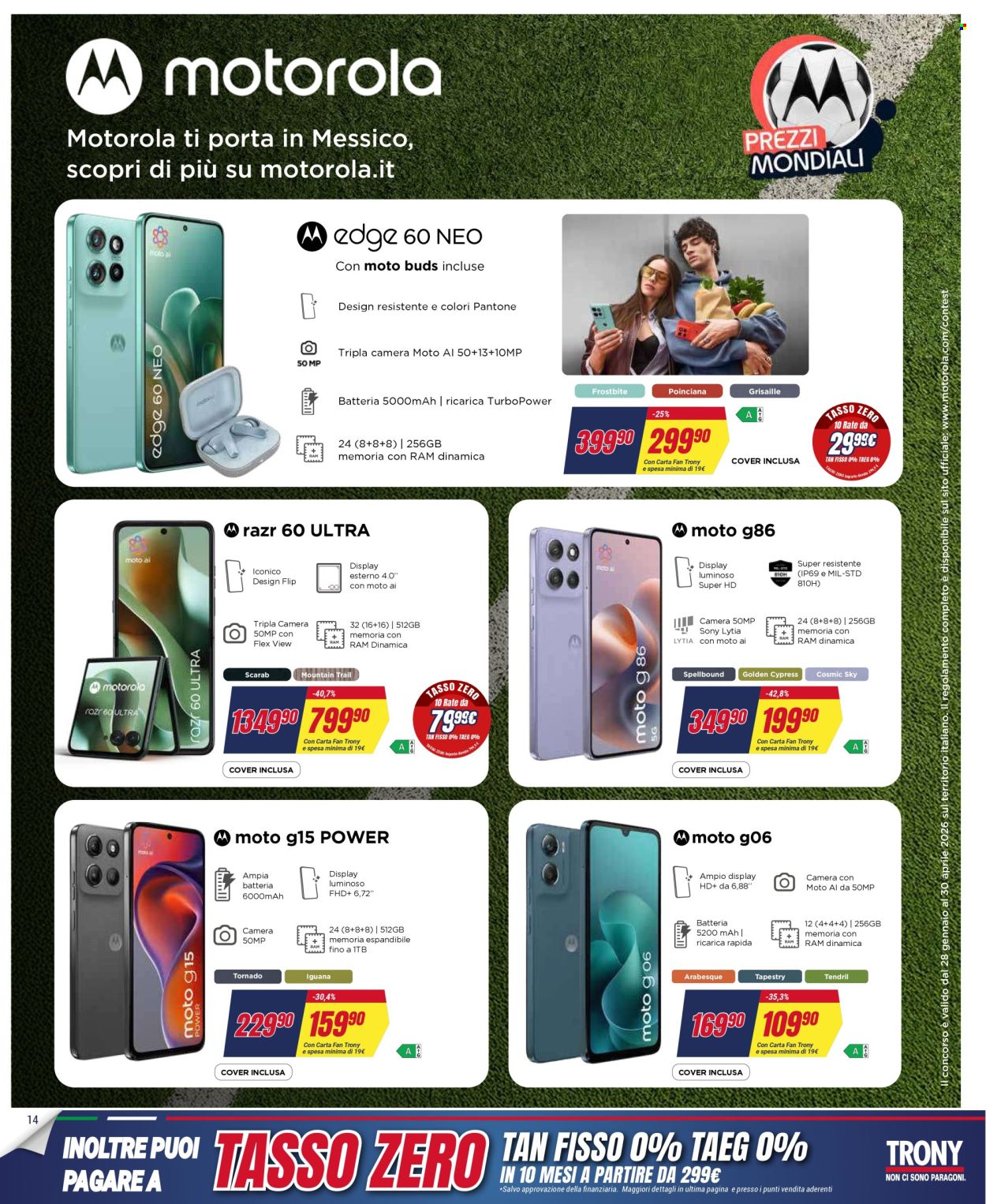 Volantino Trony - 5/2/2026 - 18/2/2026. Pagina 14