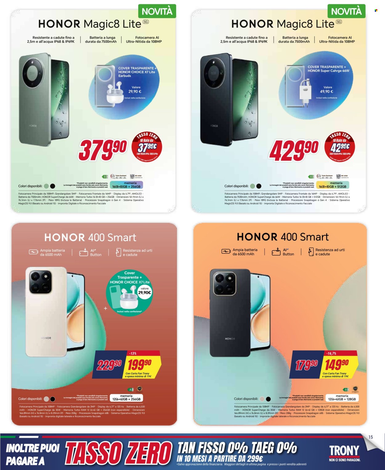 Volantino Trony - 5/2/2026 - 18/2/2026. Pagina 15