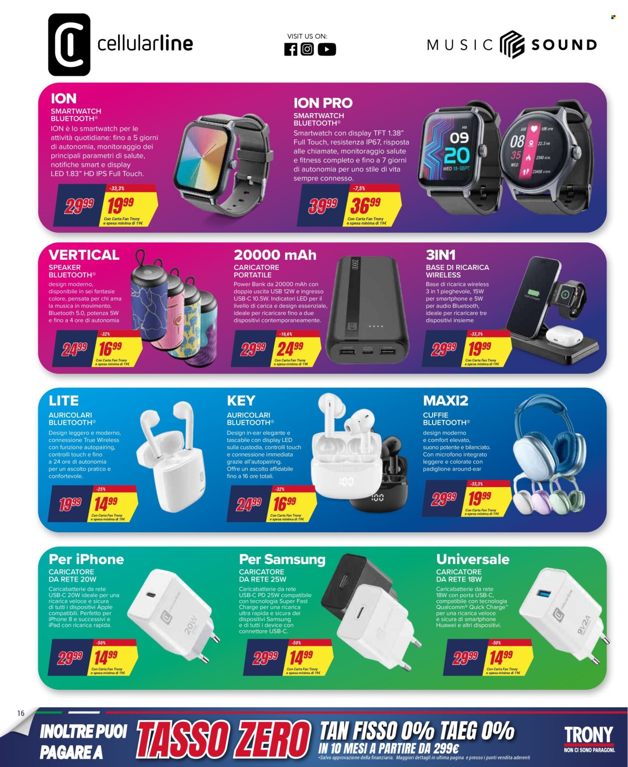 Volantino Trony - 5/2/2026 - 18/2/2026. Pagina 16