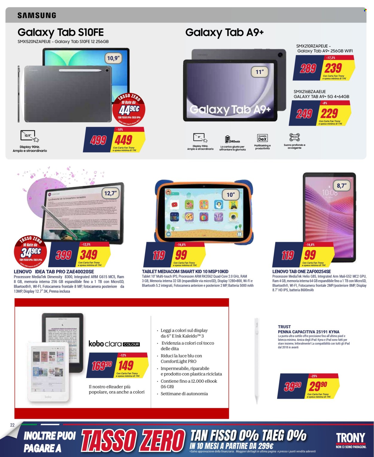 Volantino Trony - 5/2/2026 - 18/2/2026. Pagina 22